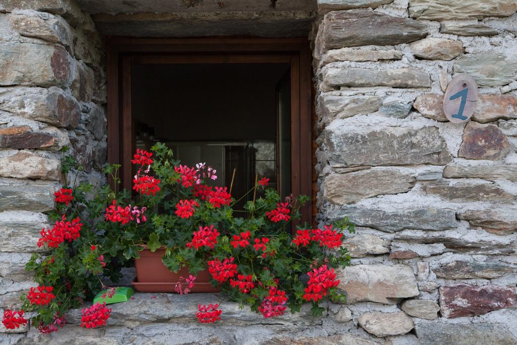 הוילה Mazzo di Valtellina Agriturismo Al Castagneto מראה חיצוני תמונה